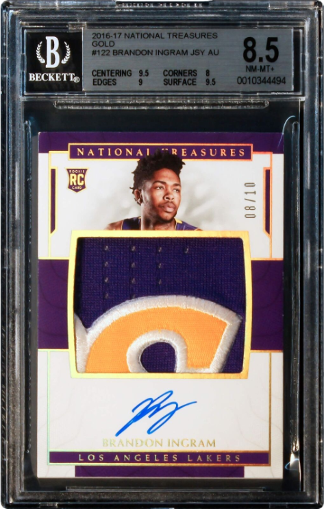 Most Valuable Brandon Ingram Basketball Cards