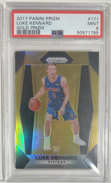 2017-18 Panini Prizm Luke Kennard GOLD Rookie Card