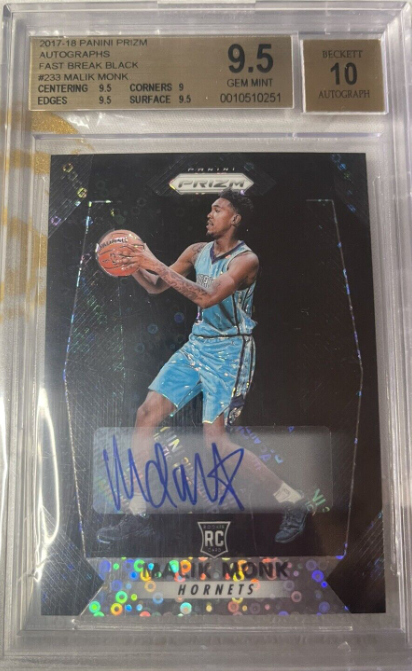 Most Valuable Malik Monk Basketball Cards