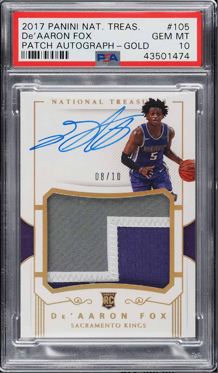 Most Valuable De'Aaron Fox Basketball Cards