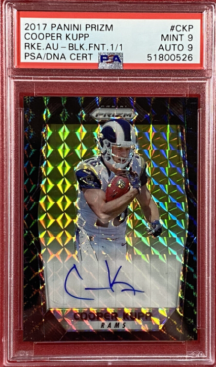 Most Valuable Cooper Kupp Football Cards