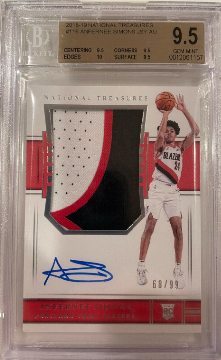 Most Valuable Anfernee Simons Basketball Cards