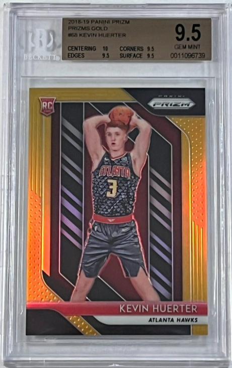 2018 Panini Gold Prizm Kevin Huerter Rc