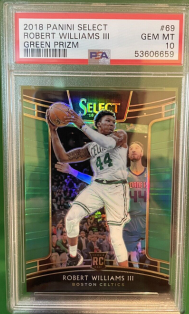 2018 Panini Select Green Prizm /5 Robert Williams III RC