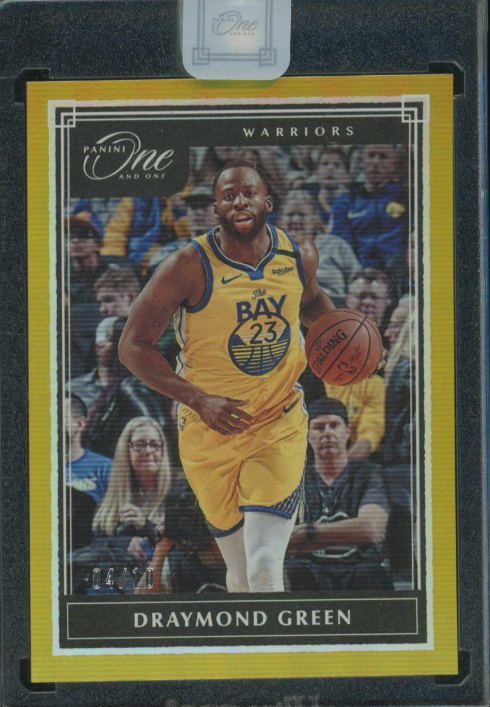 2019-20 Panini One And One Draymond Green Gold PRIZMS