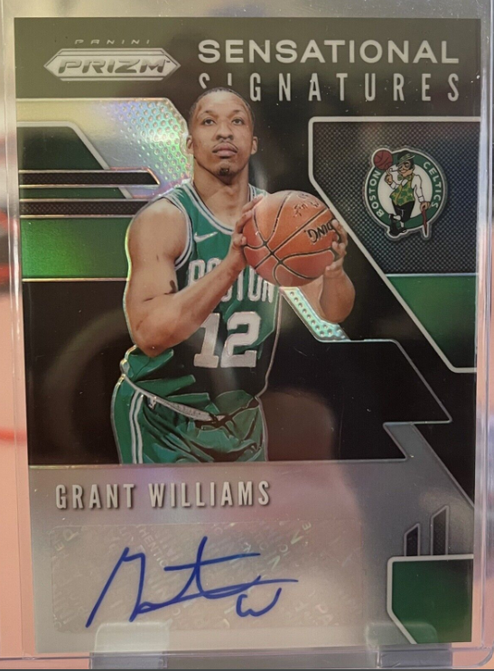 2019-20 Panini Prizm Silver Grant Williams Rookie Auto 1/1 True 1 of 1