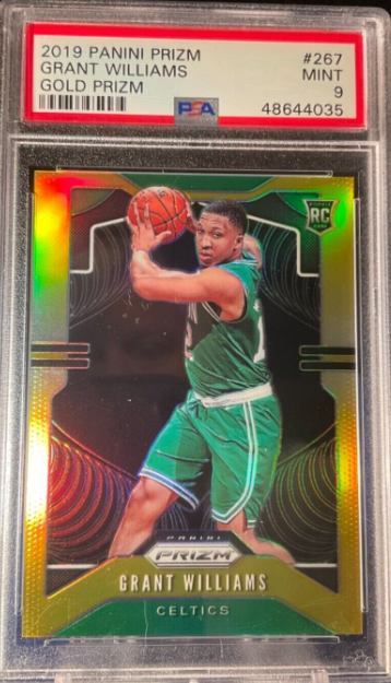 2019 Panini Prizm Grant Williams Gold Prizm RC