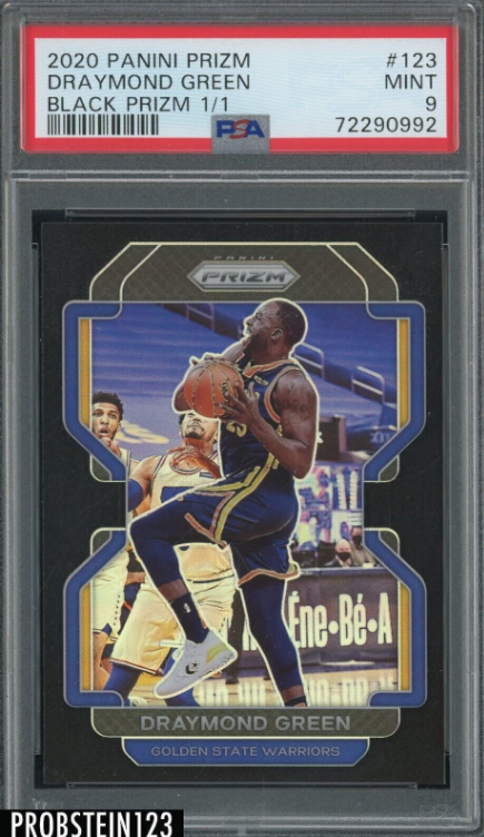 2020-21 Panini Black Prizm Draymond Green Warriors