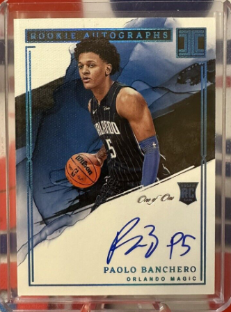 2022-23 Panini Impeccable Paolo Banchero Rookie Autographs Auto True 1/1 Magic