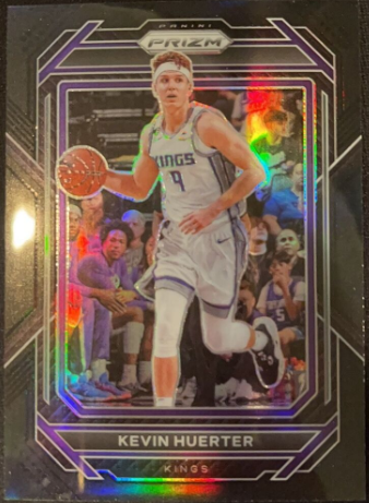 2022-23 Prizm Kevin Huerter Black 1/1 Rookie Card