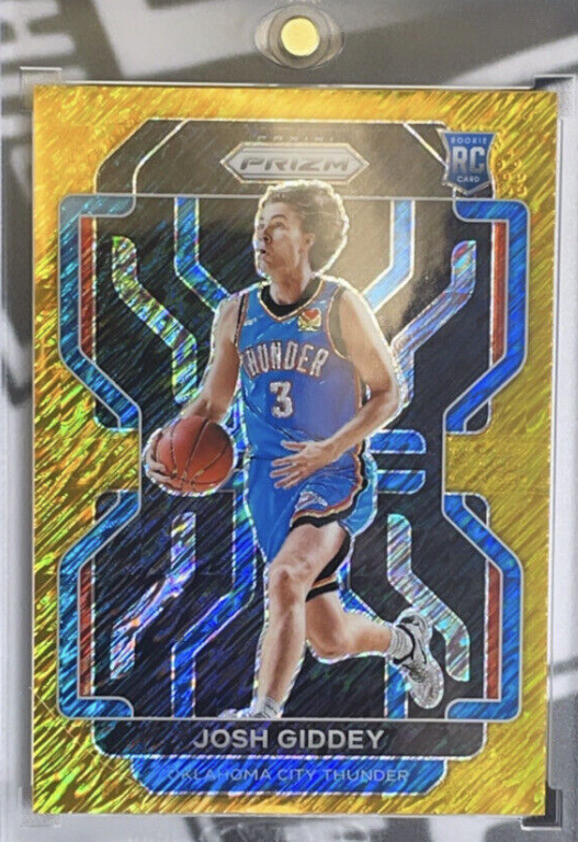 2022  Panini Prizm Gold Shimmer Josh Giddey NBA 