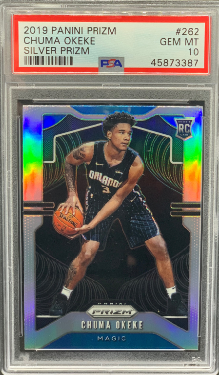 Chuma Okeke 2019 Panini Silver Prizm Rookie