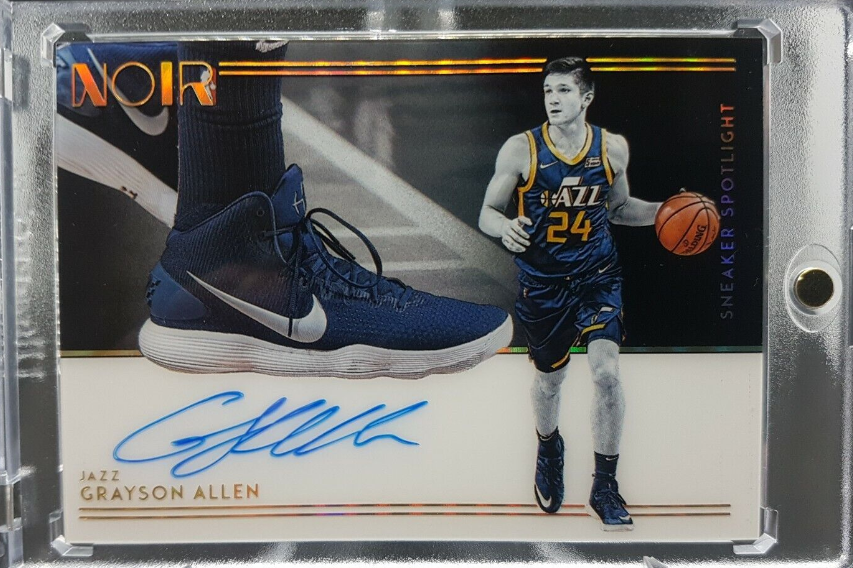 Grayson Allen 2018-19 Noir Sneaker Spotlight Rookie Auto