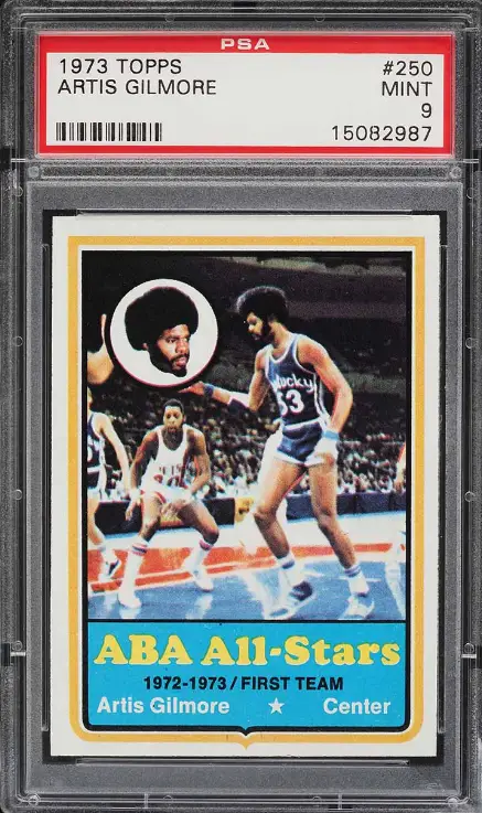 1973 Topps Basketball Artis Gilmore ALL-STAR Rookie Card