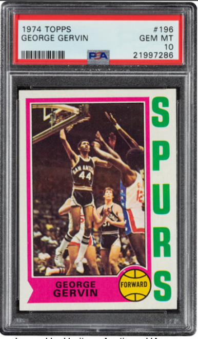 Most Valuable George Gervin Basketball Cards