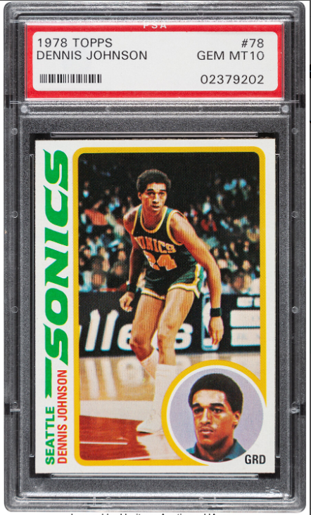 Most Valuable Dennis Johnson Basketball Cards