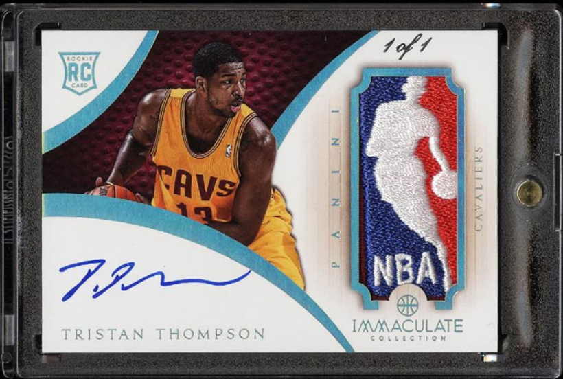 2012 Immaculate Collection Logos Tristan Thompson Rookie Auto Patch 1/1