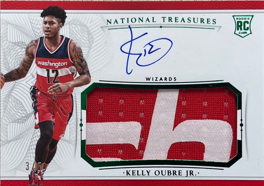 2015 National Treasures Kelly Oubre Jr RPA Rookie RC