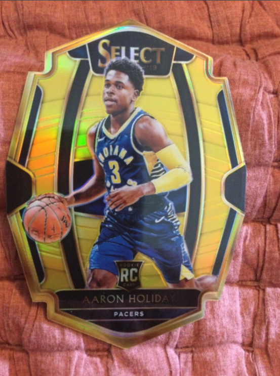 2018-19 Select Basketball Rookie Gold Aaron Holiday Indiana Pacers