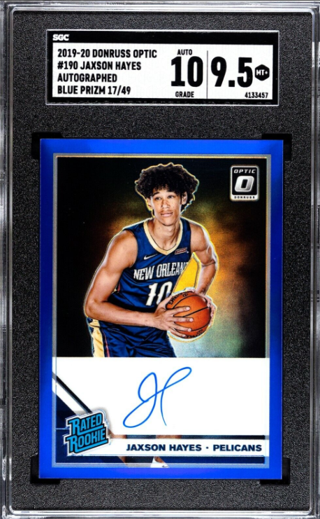 Most Valuable Jaxson Hayes Basketball Cards