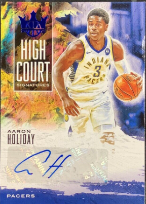 2019-20 Panini Court Kings Basketball Aaron Holiday High Court Pacers