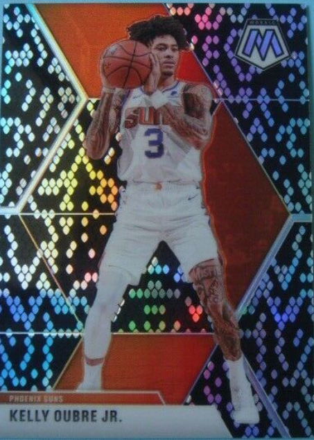 2019-20 Panini Mosaic Kobe Pack Kelly Oubre Jr. Black Snakeskin Prizm TRUE 1/1