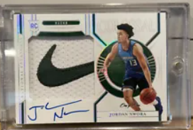 2020-21 Panini National Treasures Basketball Rc Jordan Nwora 1/1