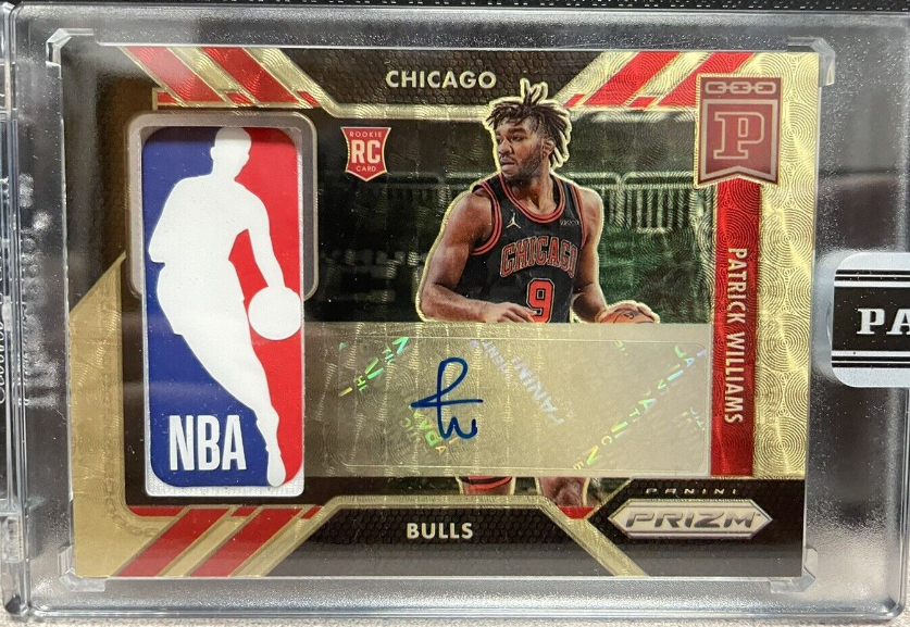 2020-21 Panini Prizm Patrick Williams Rookie NBA Logoman Autograph Auto 1/1