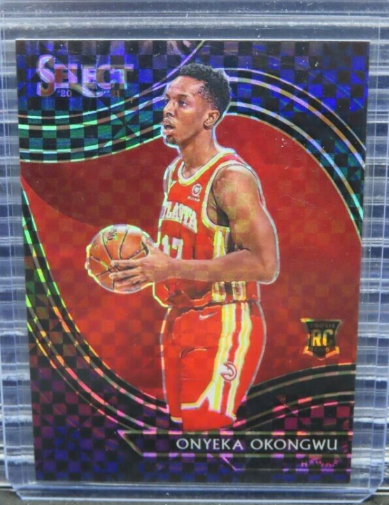 2020-21 Select Onyeka Okongwu Black Prizm Courtside Rookie Card RC 