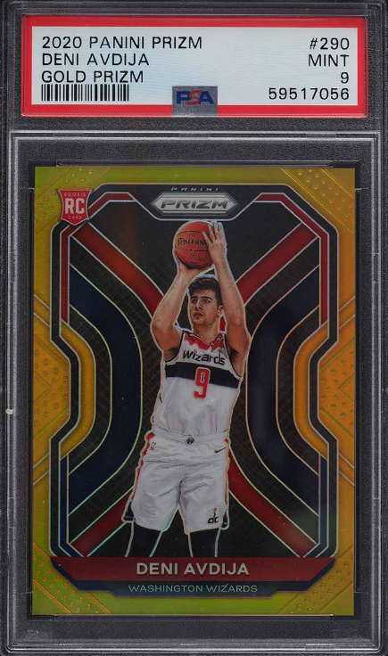 2020 Panini Prizm Gold Prizms Deni Avdija ROOKIE RC