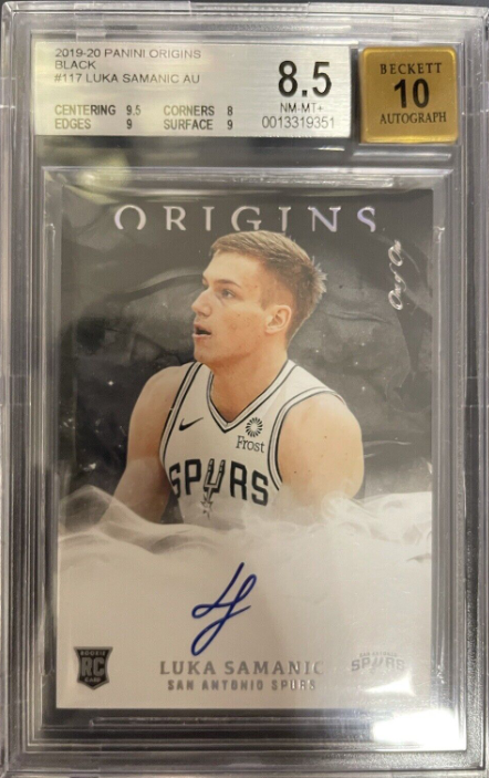 Luka Samanic 2019-20 Panini Origins Auto Rookie Rc