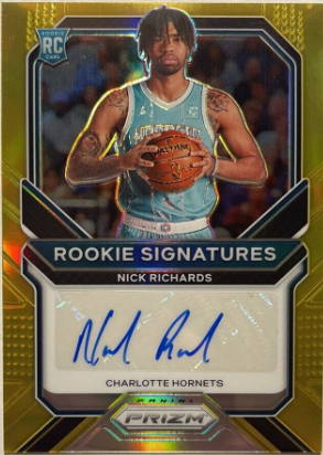 Most Valuable Nick Richards Basketball Cards