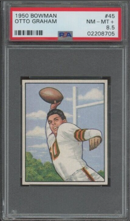 1950 Bowman Football Otto Graham HOF RC 