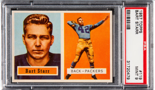 Most Valuable Bart Starr Football Cards