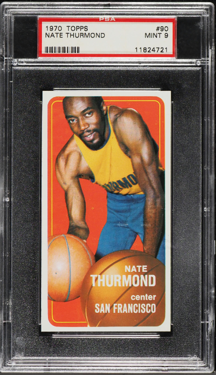 1970 Topps Basketball Nate Thurmond Rookie Card