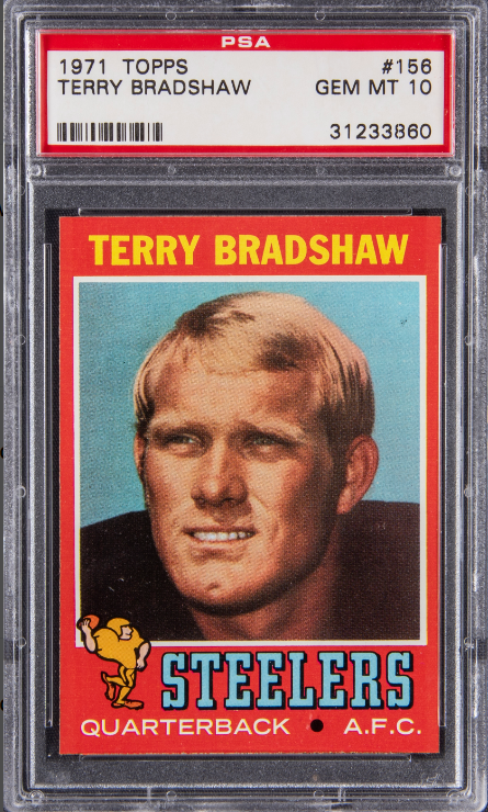 Most Valuable Terry Bradshaw Football Cards