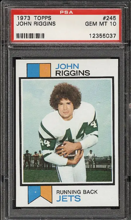 1973 Topps Football John Riggins Rookie Card