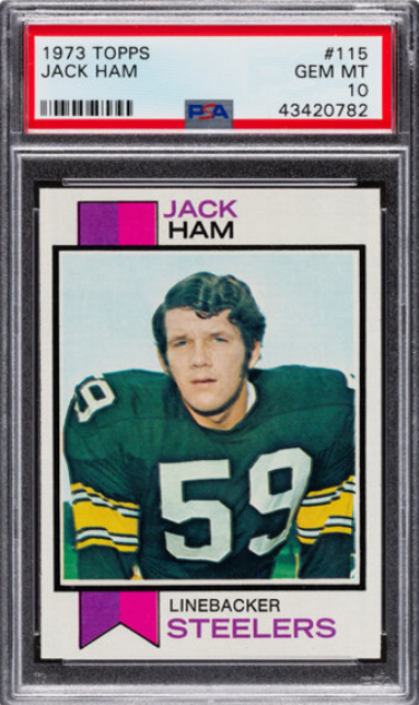 Most Valuable Jack Ham Football Cards