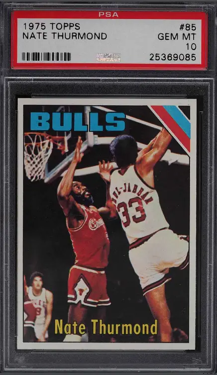 1975 Topps Basketball Nate Thurmond Rookie Card