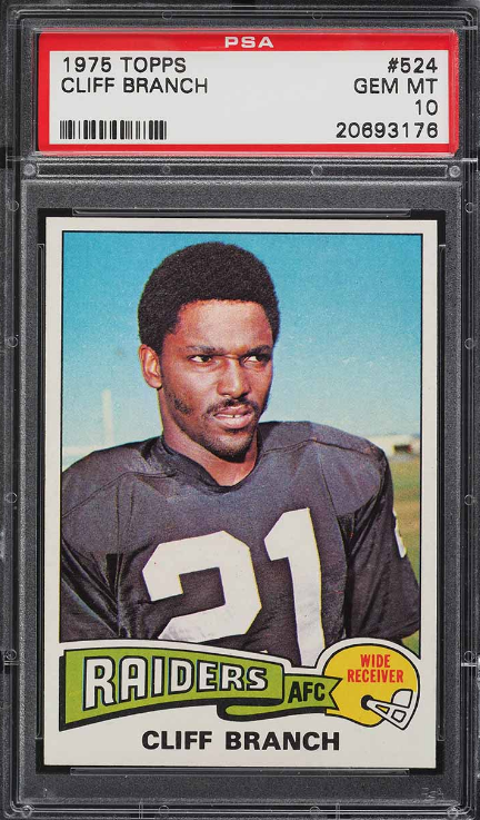 Most Valuable Cliff Branch Football Cards