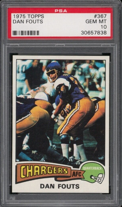 Most Popular Dan Fouts Football Cards