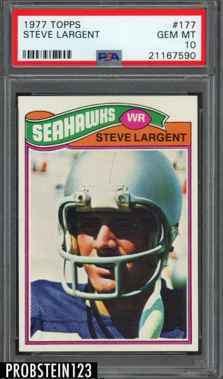 Most Valuable Steve Largent Football Cards