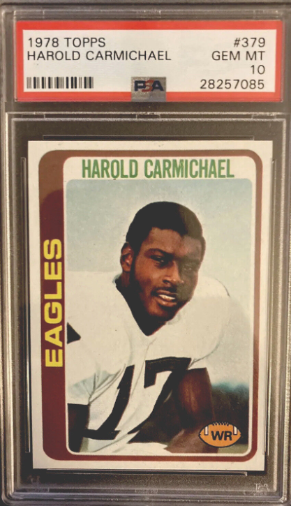 1978 Topps HOF Harold Carmichael Rookie Card