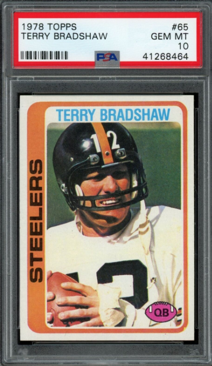 1978 Topps Terry Bradshaw Rookie Card