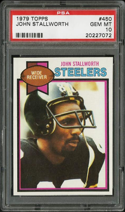 1979 Topps Football Setbreak John Stallworth Rookie Card