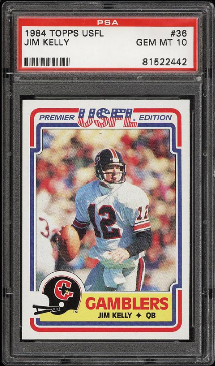 Most Valuable Jim Kelly Football Cards