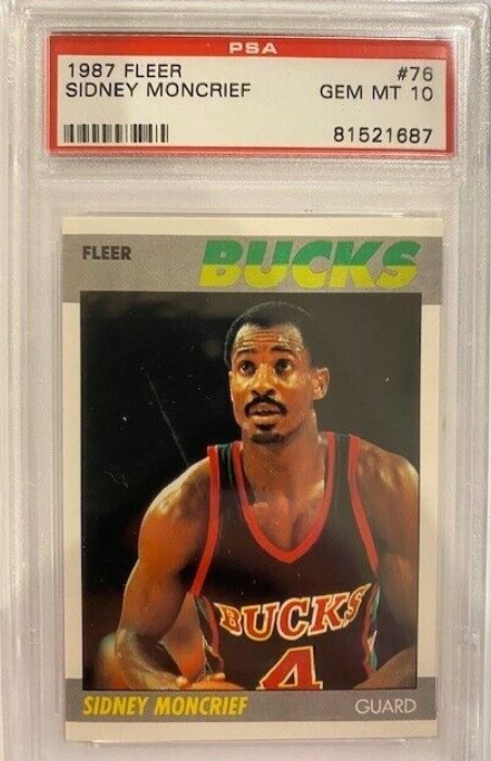 1987 Fleer Sidney Moncrief Rookie Card