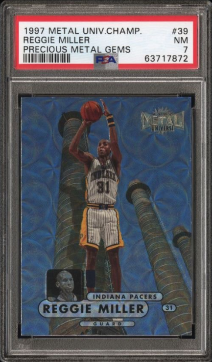 Most Valuable Reggie Miller Basketball Cards