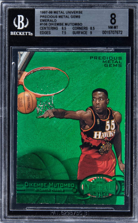 Most Valuable Dikembe Mutombo Basketball Cards