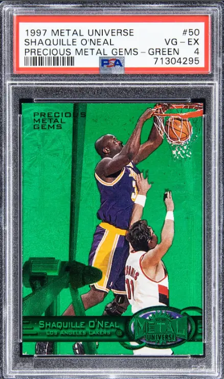 Most Valuable Shaquille O'Neal Basketball Cards